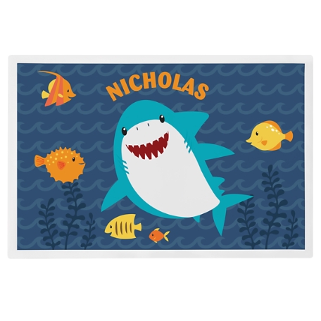 Fun Graphic Personalized Tableware - Shark Placemat