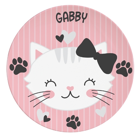 Fun Graphic Personalized Tableware - Cat Plate