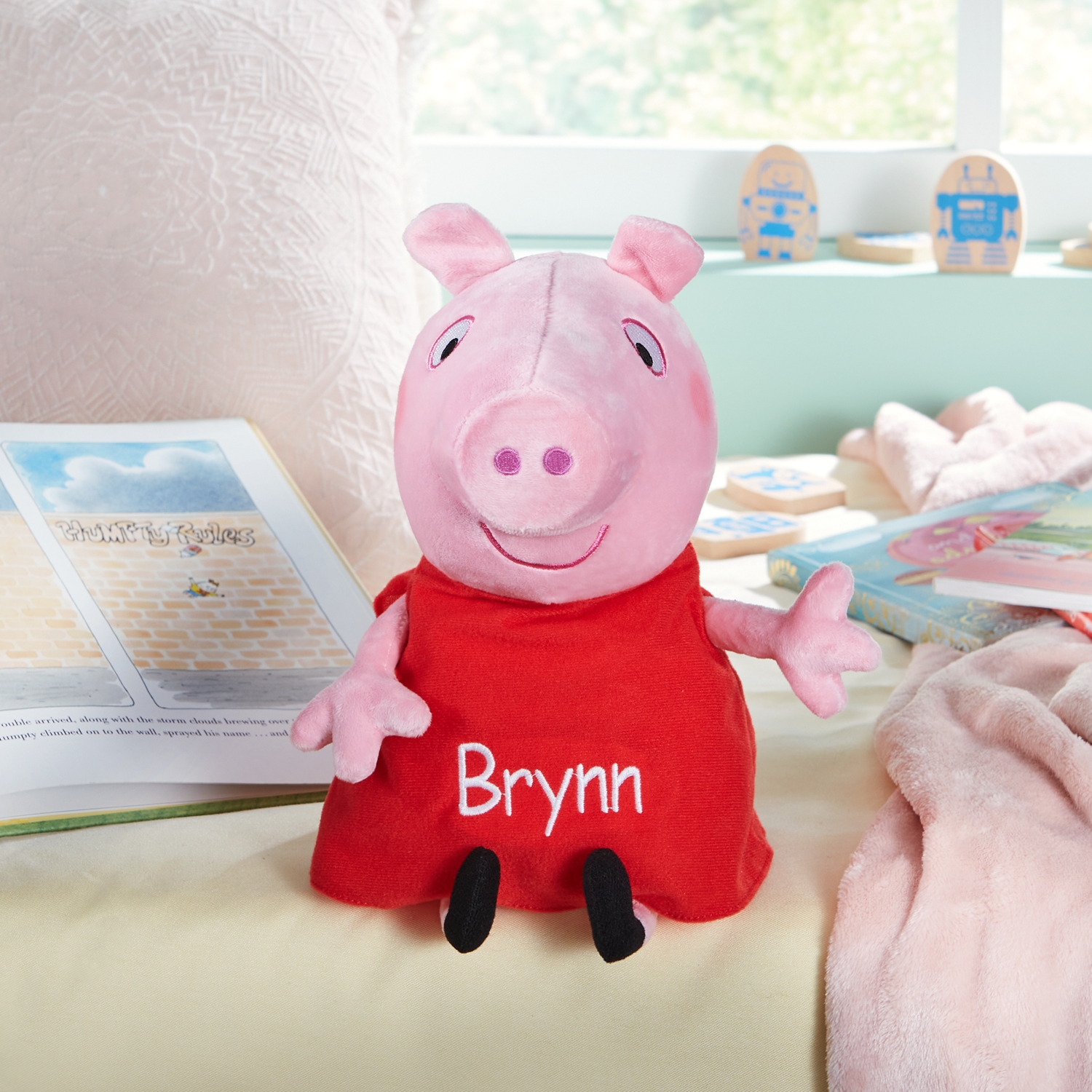 talking plush peppa pig