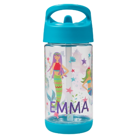 Stephen Joseph®  Fun Friends Flip Top Water Bottle - Mermaid