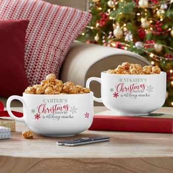 Christmas Movie Watching Bowl