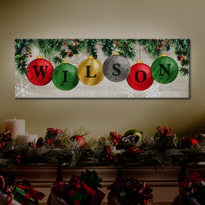 TwinkleBright™ LED Classic Ornament Canvas