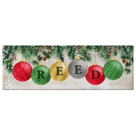 Classic Ornament Canvas - Unframed-6x18