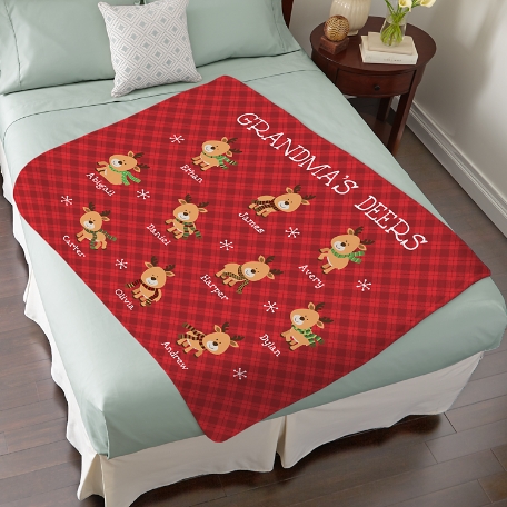 Little Deers Plush Blanket