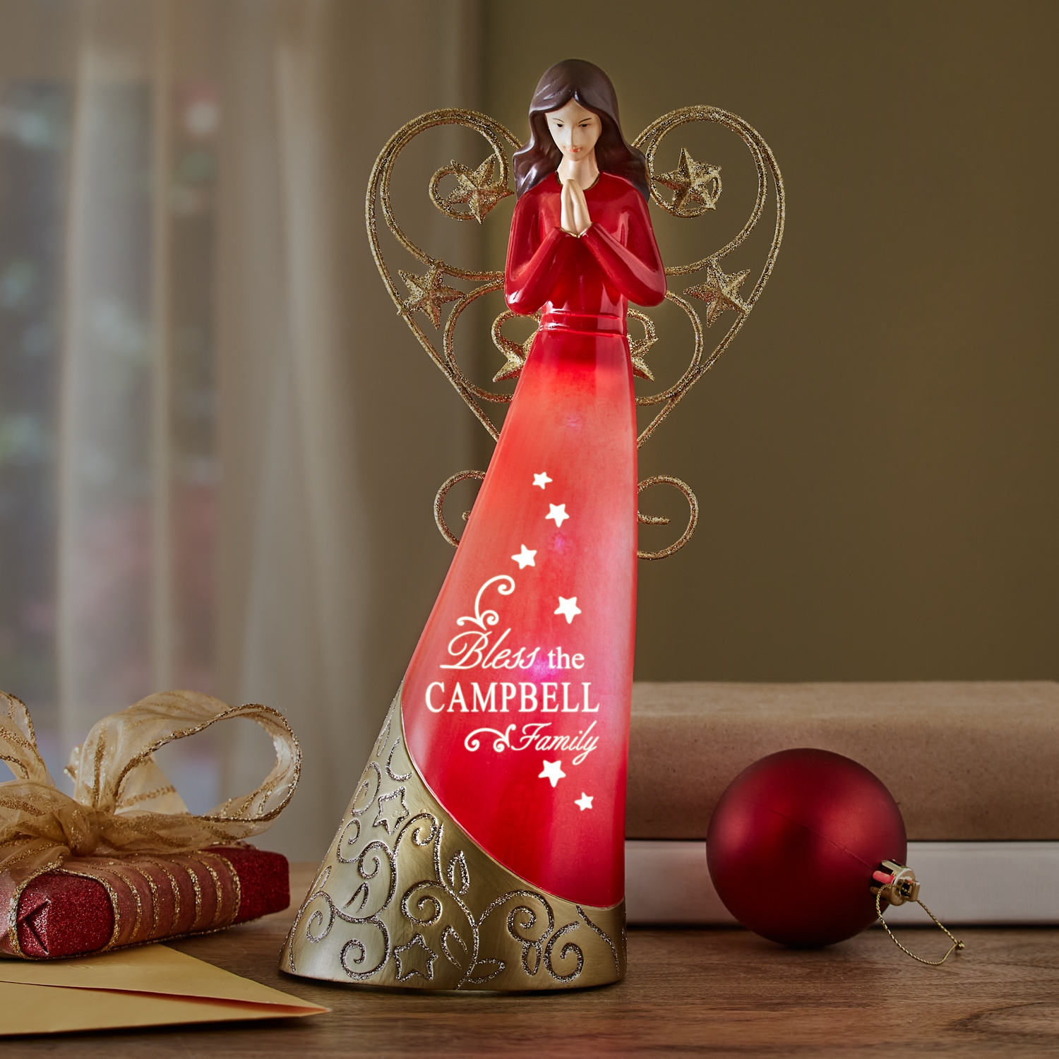 Light-Up Angel Figurine