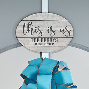 This is Us Wreath Holder with Plaque