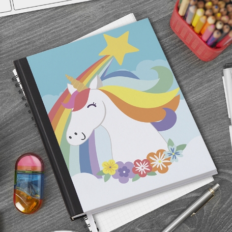 Fun Graphic Unicorn Notebook