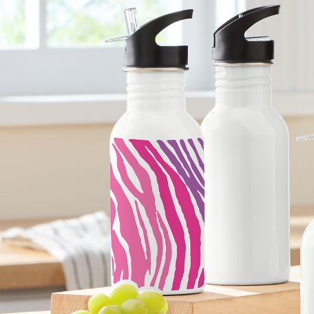 Pretty Pattern Animal Print Water Bottle
