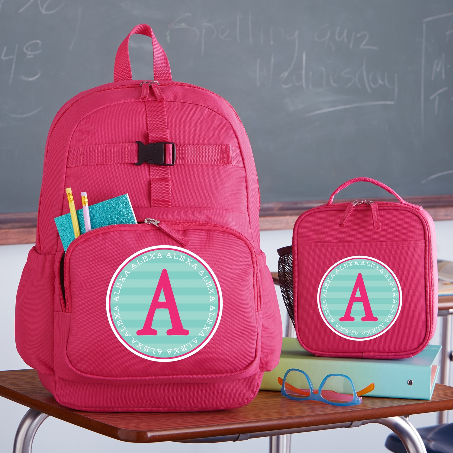 bookbags with names on them