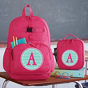 Allover Name Pink Backpack Collection