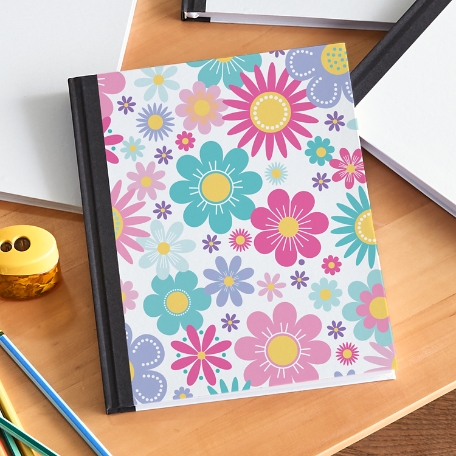 Pretty Pattern Flowers Notebook