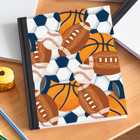 Their Own Name Sports Notebook