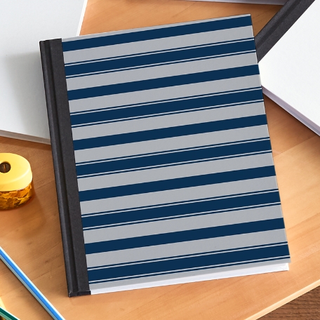 Their Own Name Stripes Notebook