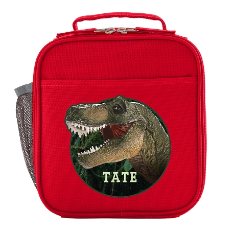 Animal With An Attitude Red Lunch Box - Dinosaur