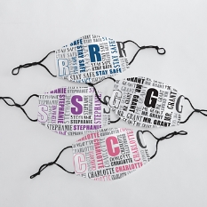 Name Game Adult Face Mask