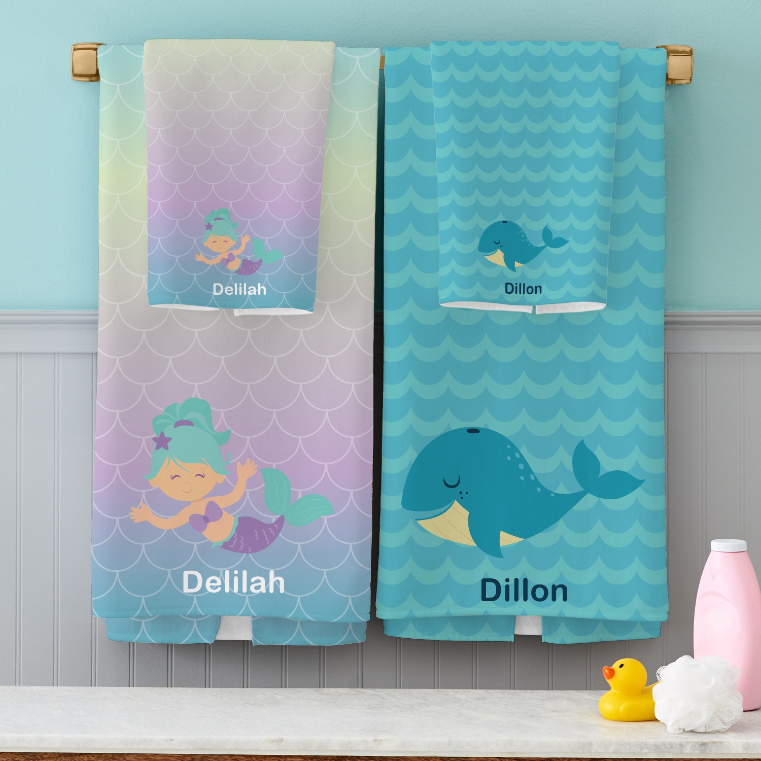Bathtime Fun Towel Set