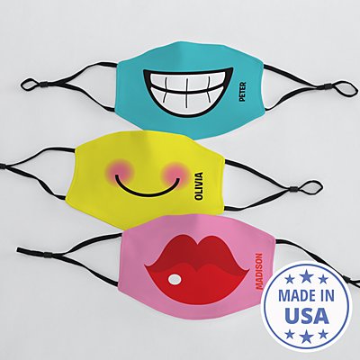 Create Your Own Funny Face Adult Face Mask