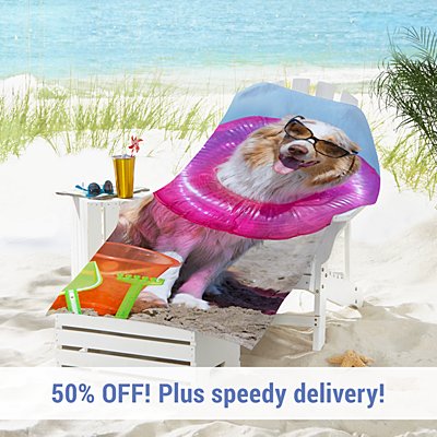 Picture Perfect Photo Beach Towel