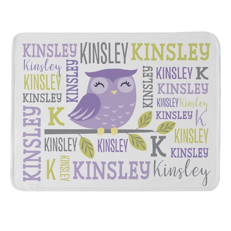 Cute As Can Be Blanket - Owl - S
