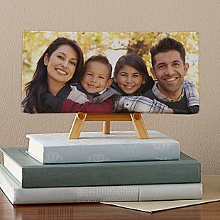 Picture Perfect Photo Mini Canvas on Easel