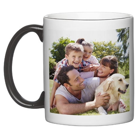 Picture-Perfect Photo Mug - 11oz w/Black Handle