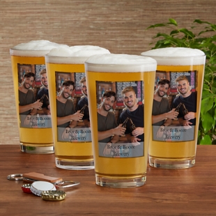 Hobs Pub Pint Glasses Personalized