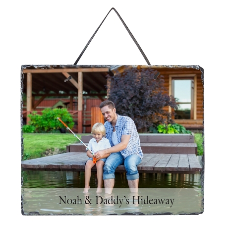 Picture-Perfect Photo w/Message Slate