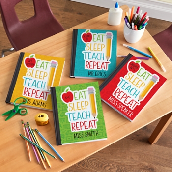 Eat, Sleep, Teach Notebook