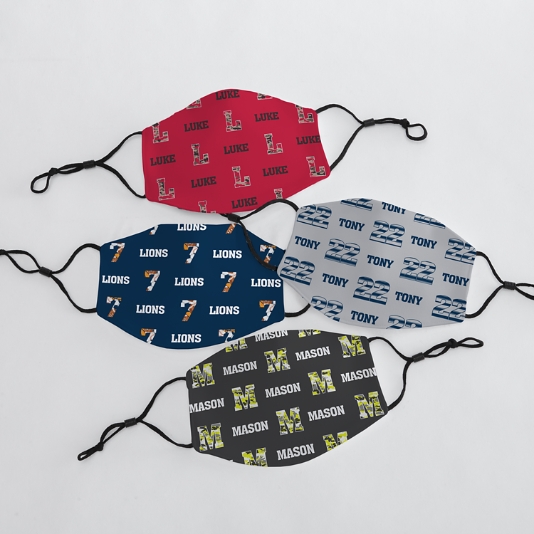 Their Own Name Kids Face Mask Personal Creations