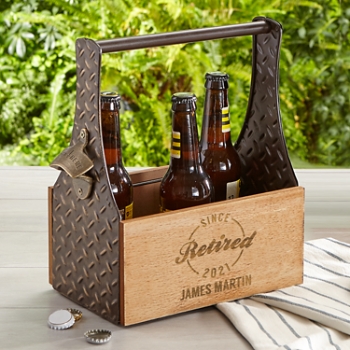 Established Retirement Beer Caddy