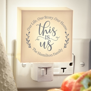 Floral This Is Us Nightlight