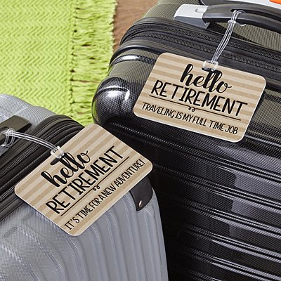 Begin Your Adventure Personalized Luggage Tag