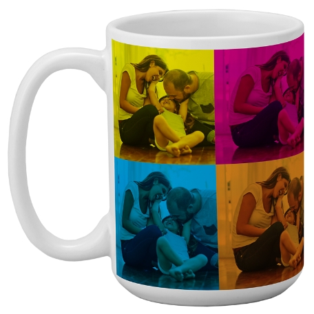 Pop Art Photo Mug-15oz