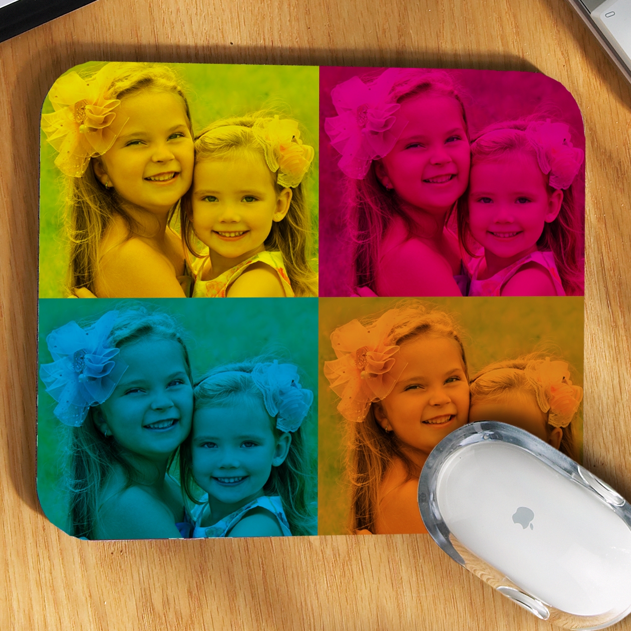 Pop Art Photo Mouse Pad