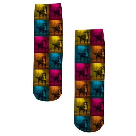 Pop Art Photo Socks - Large