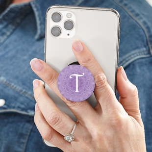 Single Initial PopSockets PopGrip®