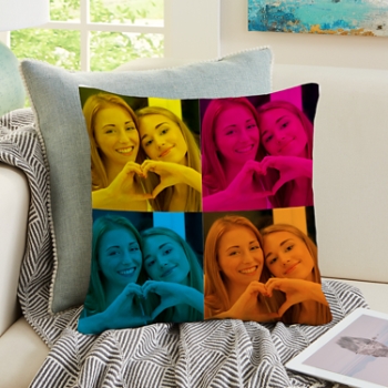 Pop Art Photo Pillow