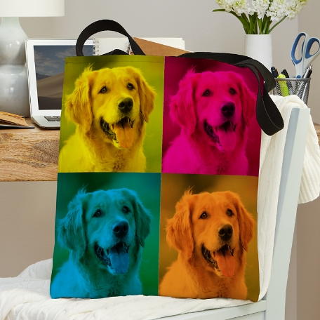 Pop Art Photo Tote Bag