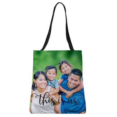 This is Us Photo Tote - Black