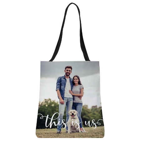This is Us Photo Tote - White