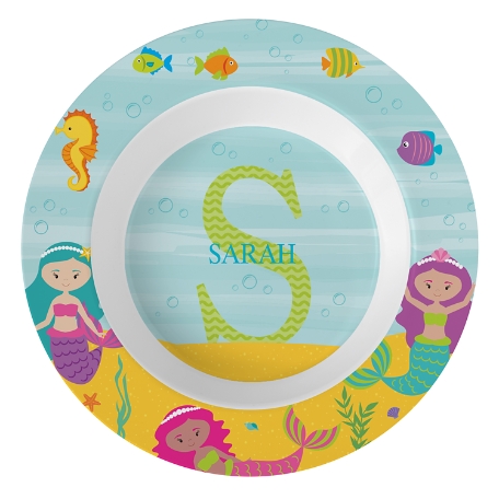 My Own Name Personalized Tableware Bowl - Mermaid