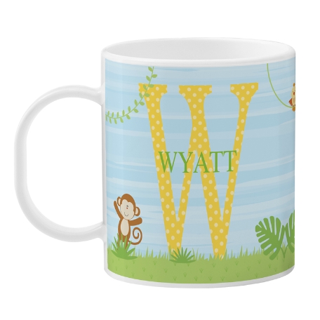 My Own Name Personalized Tableware Cup - Jungle