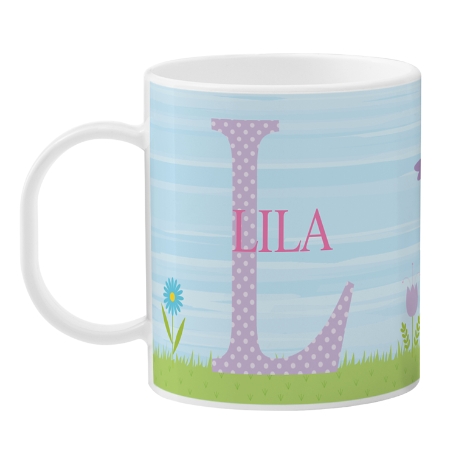 My Own Name Personalized Tableware Cup - Owl