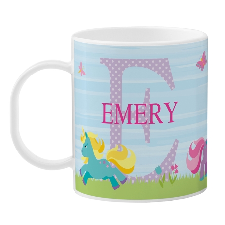 My Own Name Personalized Tableware Cup - Unicorn
