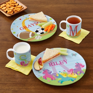 Personalized Lunch Boxes and Water Bottles for Kids