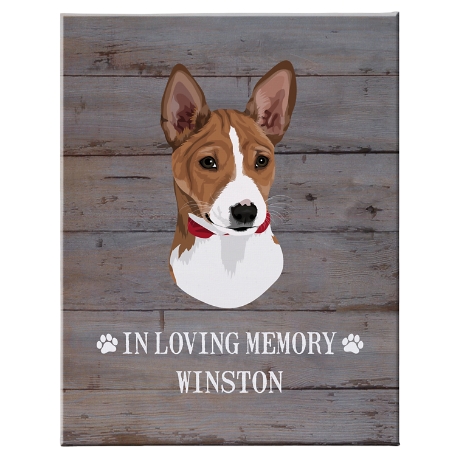 Dog Breed Canvas-Unframed-16x20-Brown