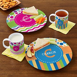 Pattern Party Personalized Tableware