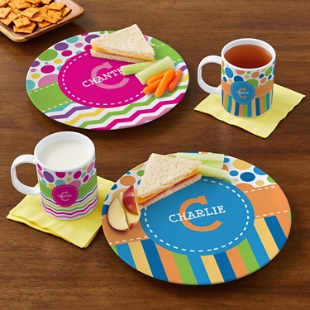 Pattern Party Personalized Tableware