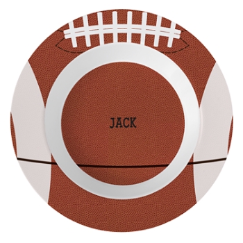 Sports Fan Personalized Tableware Bowl - Football