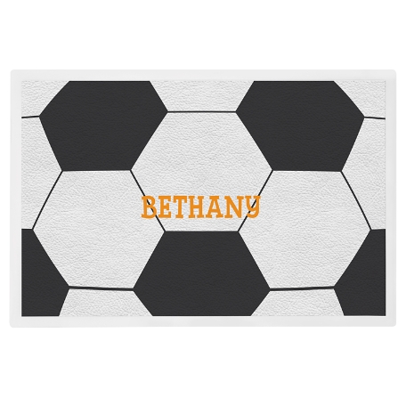 Sports Fan Personalized Tableware Placemat - Soccer